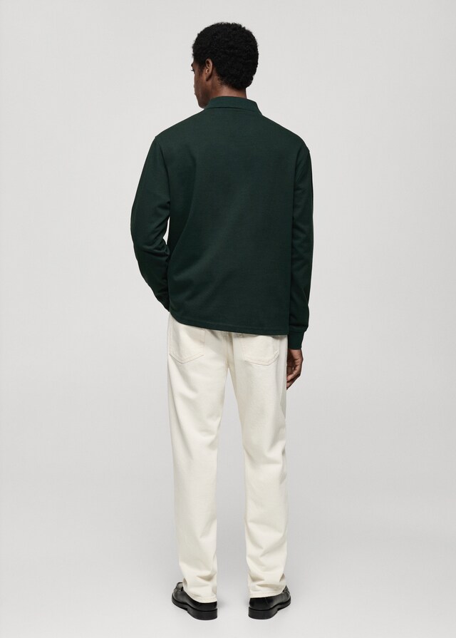 Mango Polo-Sweatshirt aus 100 % Baumwolle Saisonale Angebote