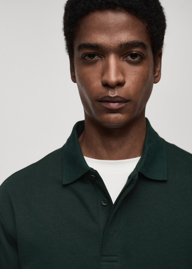 Mango Polo-Sweatshirt aus 100 % Baumwolle Saisonale Angebote