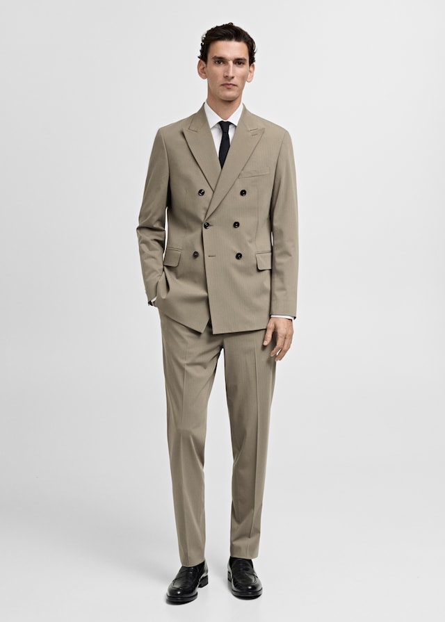 Mango Zweireihiges Slim-Fit-Sakko Mónaco Tiefpreis