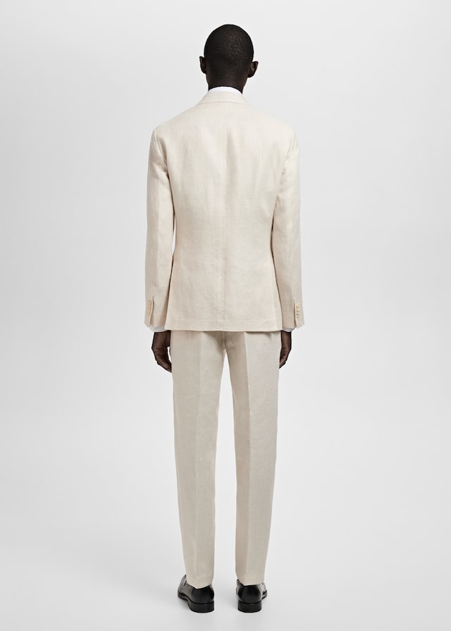 Mango Slim-Fit-Sakko Amalfi aus 100 % Leinen Super Sparpreis