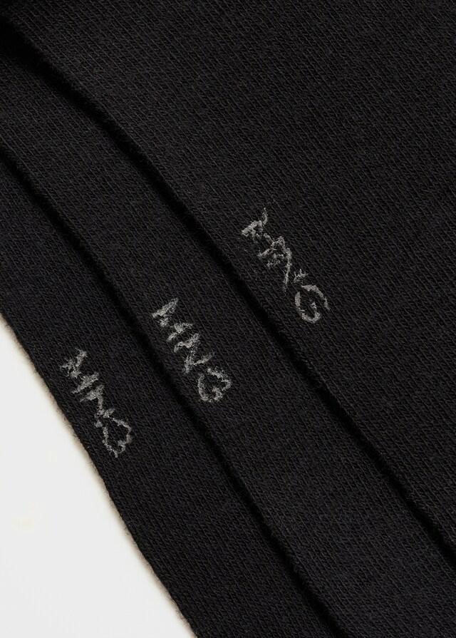 Mango 3-er Pack Baumwollsocken Vierteljährliche Förderung