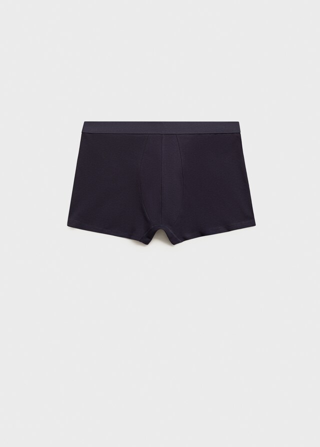 Mango 3er-Pack Blaue Boxershorts aus Baumwolle Bis zu 55% Rabatt