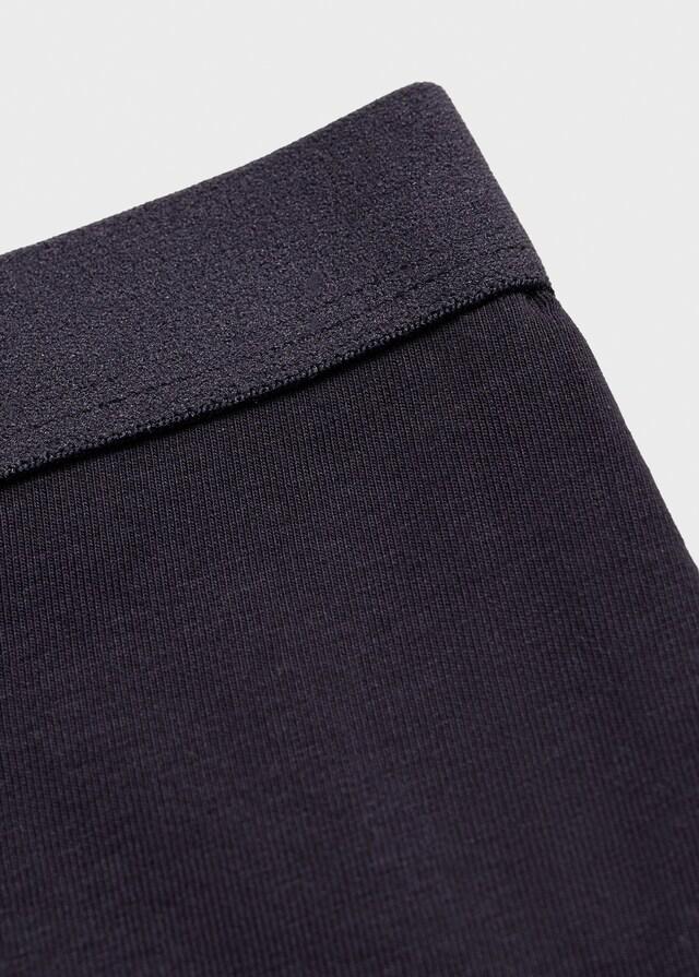 Mango 3er-Pack Blaue Boxershorts aus Baumwolle Bis zu 55% Rabatt