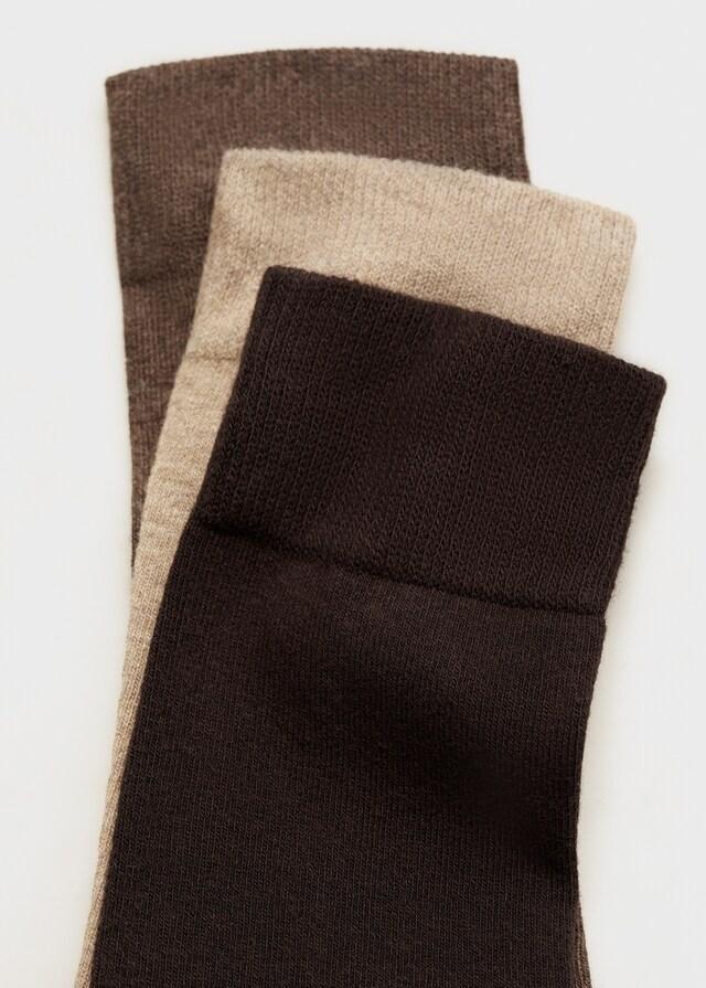 Mango 3-er Pack Baumwollsocken Nur noch ein Tag übrig