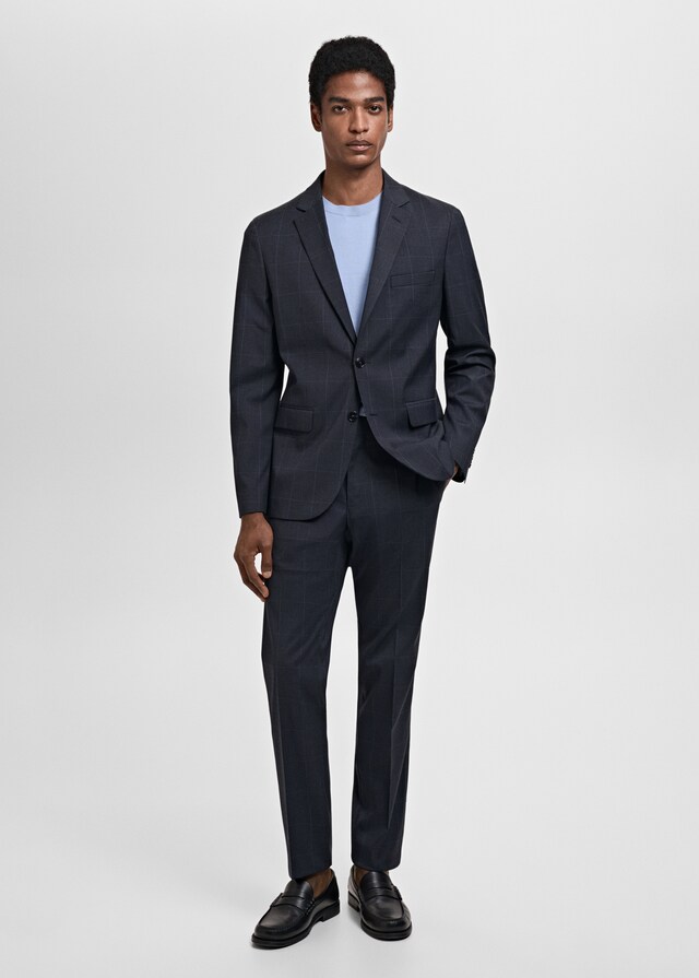 Mango Super Slim Fit-Anzugsakko aus Stretchgewebe Verkauf