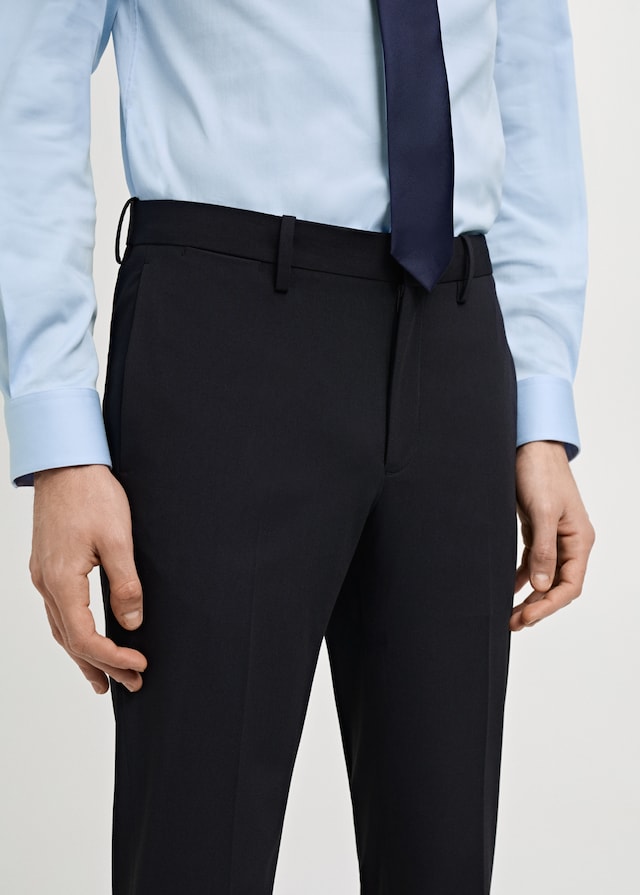 Mango Super Slim Fit-Anzughose aus Stretchstoff Meist gekauft
