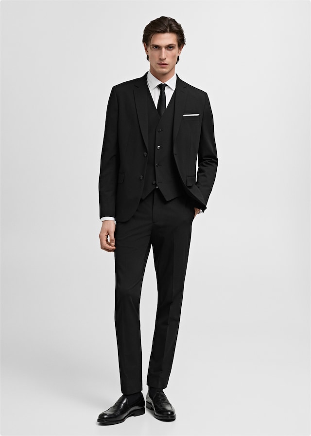 Mango Super-Slim-Fit-Anzugweste Paris Kostenloser Versand