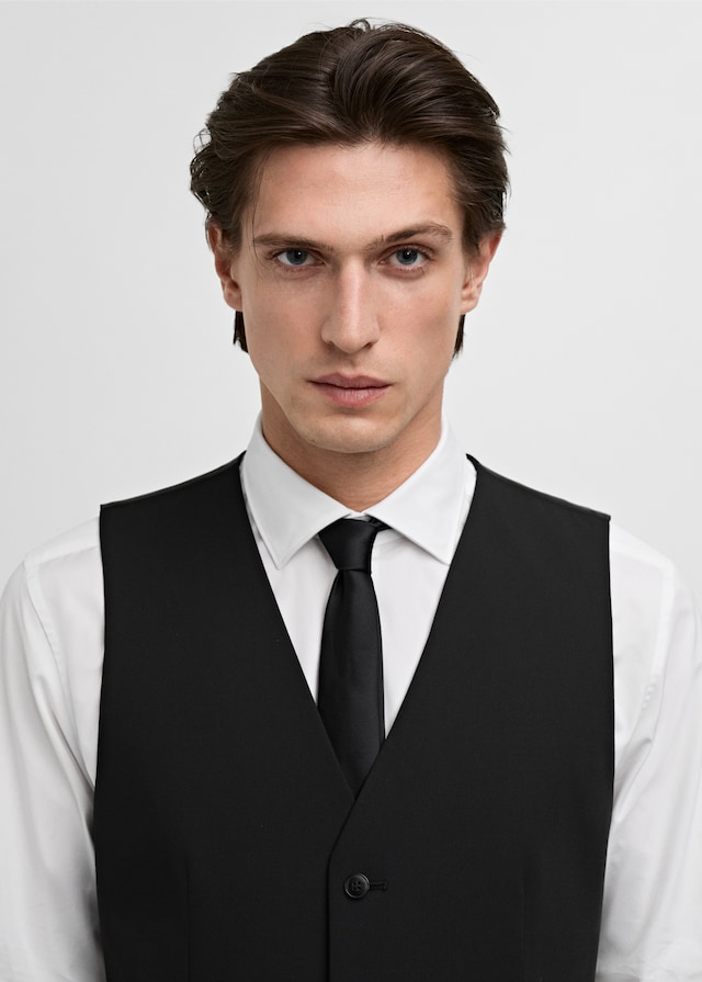 Mango Super-Slim-Fit-Anzugweste Paris Kostenloser Versand