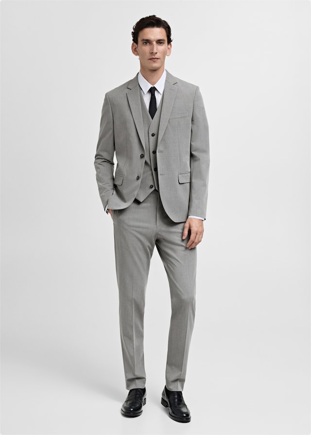 Mango Super-Slim-Fit-Anzugweste Paris Limitierter Zeitrabatt