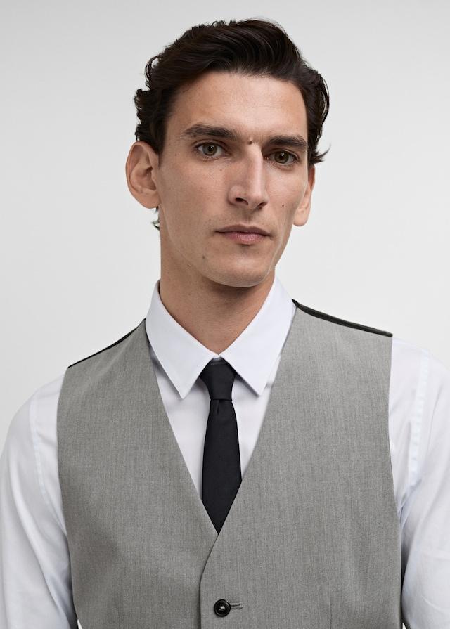 Mango Super-Slim-Fit-Anzugweste Paris Limitierter Zeitrabatt