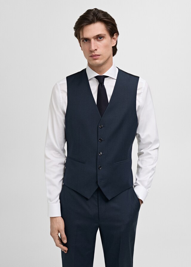 Mango Slim Fit Anzugweste Fabrik Onlineshop