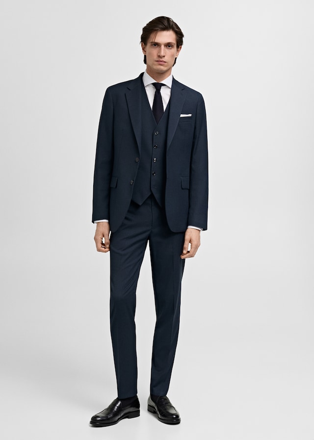Mango Slim Fit Anzugweste Fabrik Onlineshop