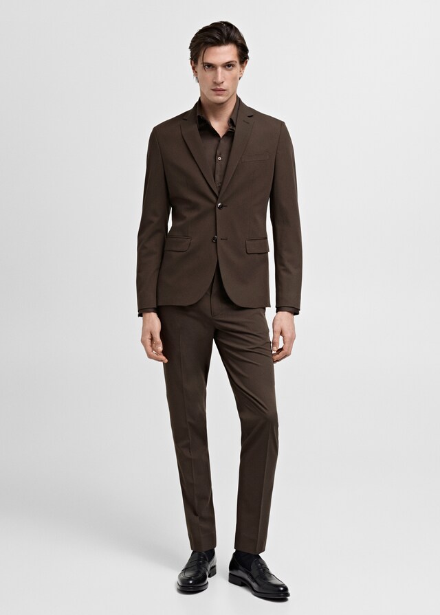 Mango Super Slim Fit-Anzugshemd aus Baumwoll-Stretch Begrenztes Angebot