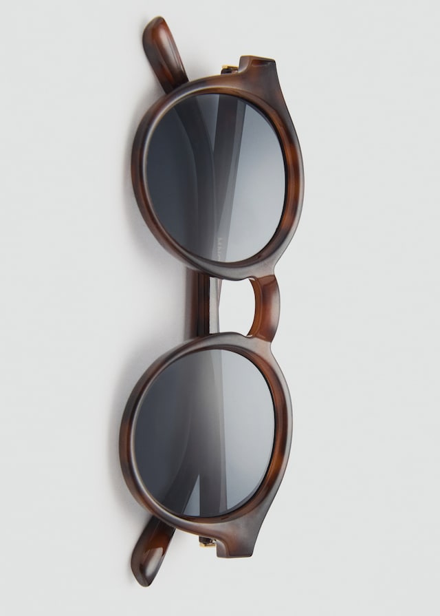 Mango Sonnenbrille mit rundem Gestell Bis zu 50% Rabatt