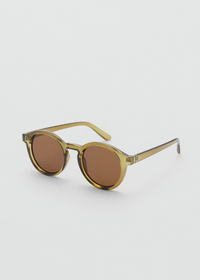 Mango Sonnenbrille mit rundem Gestell Nur für heute
