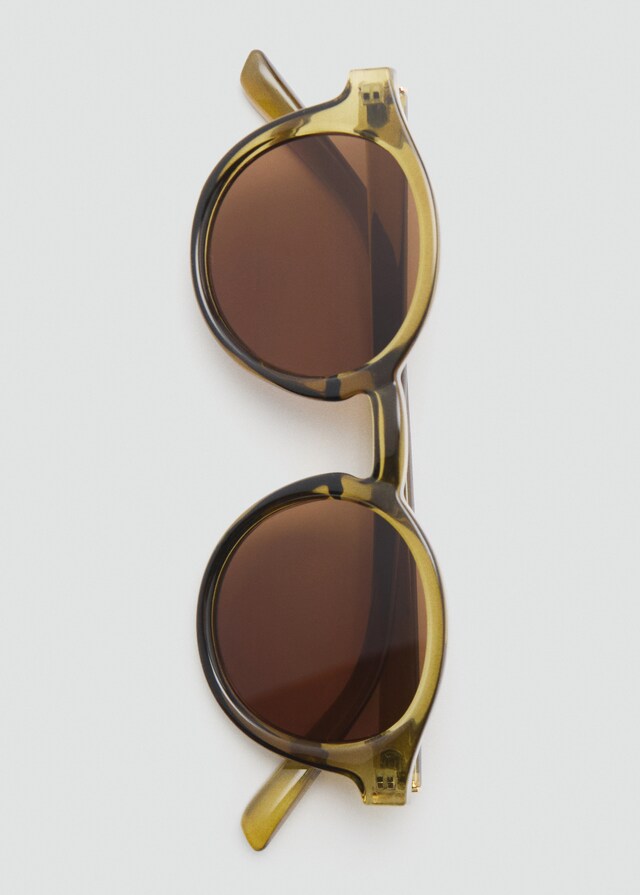 Mango Sonnenbrille mit rundem Gestell Nur für heute