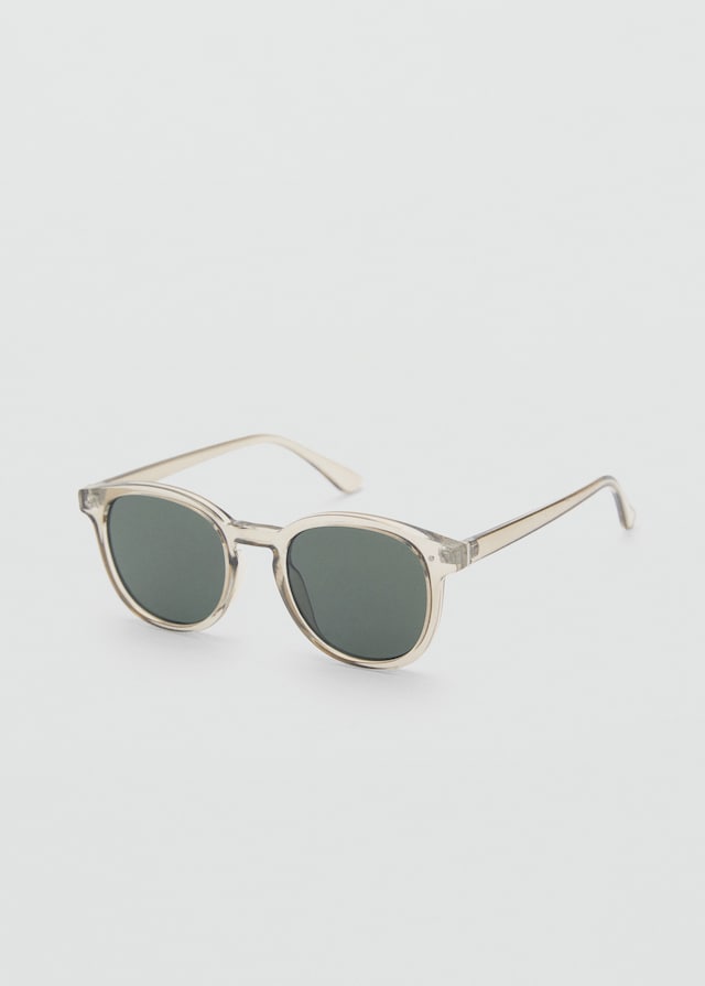 Mango Sonnenbrille mit rundem Gestell Vierteljährliche Förderung
