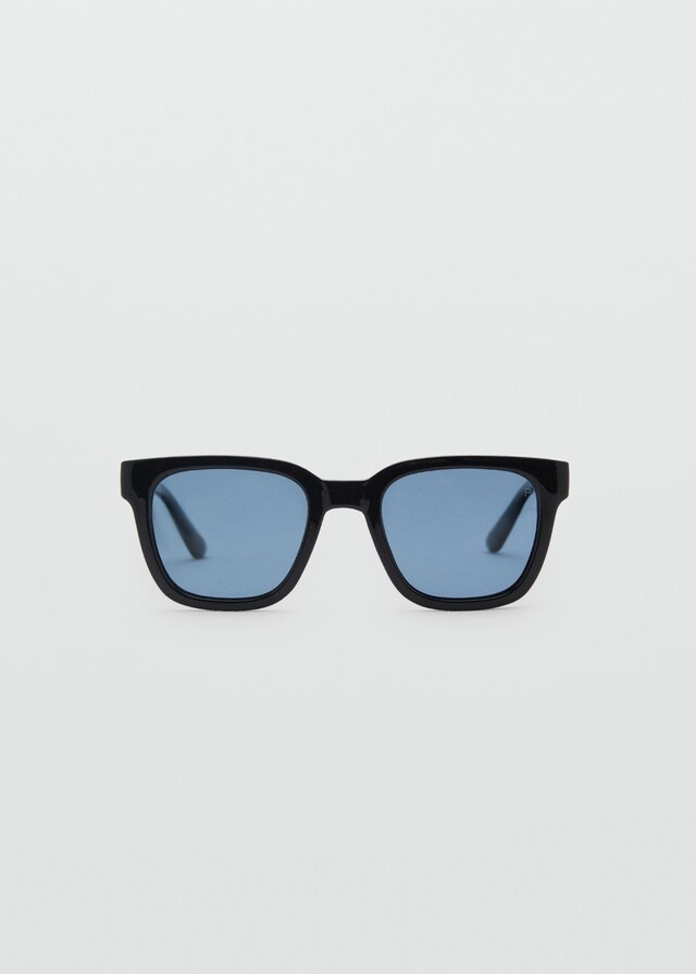 Mango Polarisierte Sonnenbrille mit rechteckigem Design Bis zu 55% Rabatt