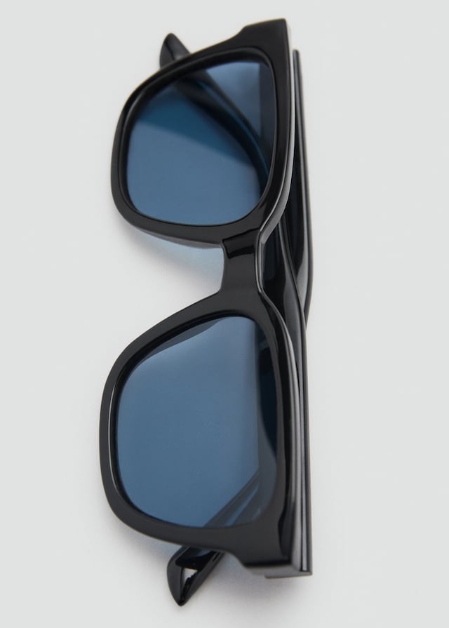 Mango Polarisierte Sonnenbrille mit rechteckigem Design Bis zu 55% Rabatt