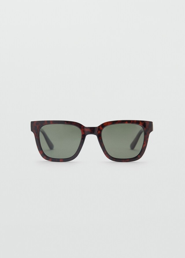 Mango Polarisierte Sonnenbrille mit rechteckigem Design Discount Store für neue Produkte