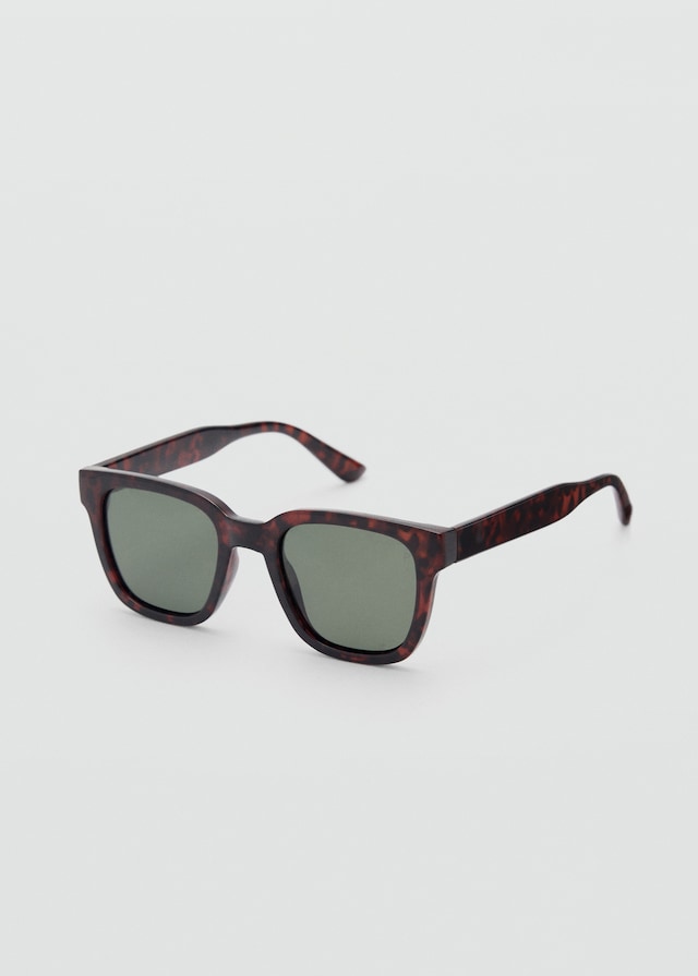 Mango Polarisierte Sonnenbrille mit rechteckigem Design Discount Store für neue Produkte