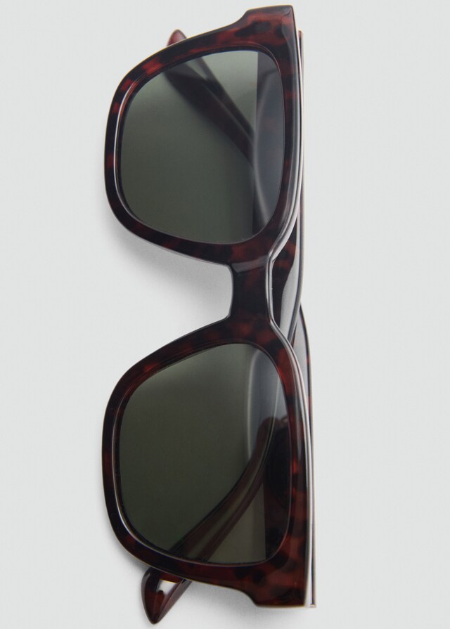 Mango Polarisierte Sonnenbrille mit rechteckigem Design Discount Store für neue Produkte