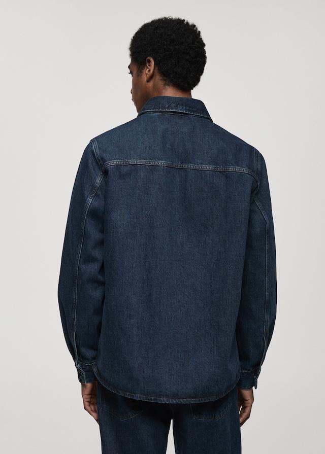 Mango Regular-Fit-Overshirt aus Jeans JETZT KAUFEN