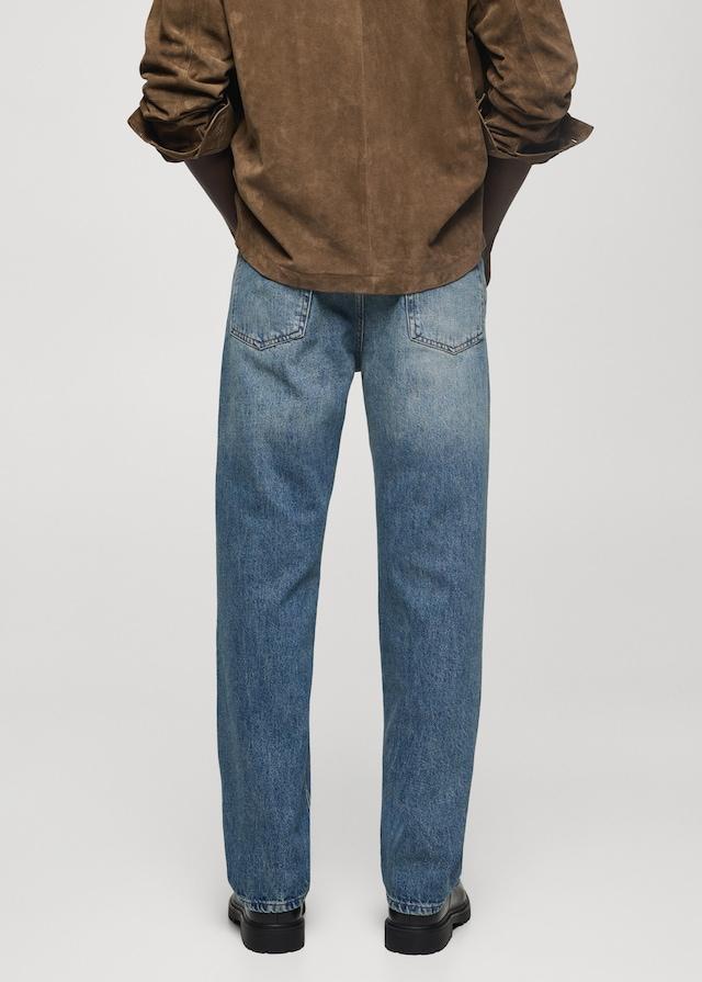 Mango Straight Fit-Jeans im Used-Look Letzter Tag