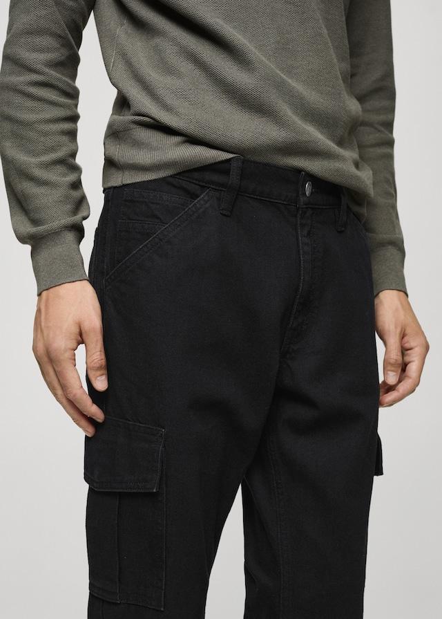 Mango Straight Fit-Cargojeans Bis zu 50% Rabatt