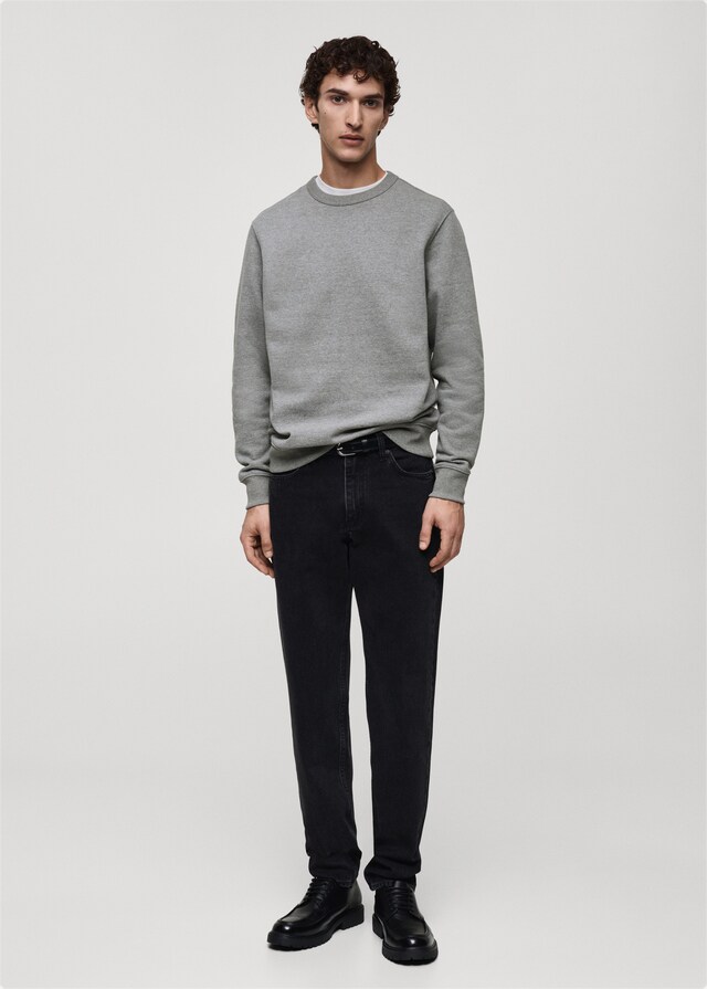 Mango Regular-Fit-Sweatshirt aus Baumwolle Bis zu 60% Rabatt