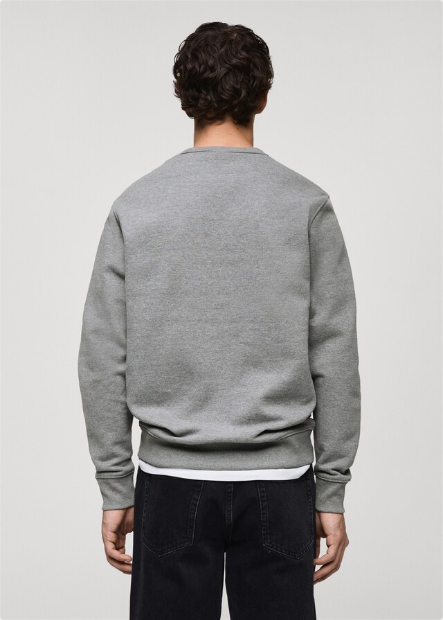 Mango Regular-Fit-Sweatshirt aus Baumwolle Bis zu 60% Rabatt