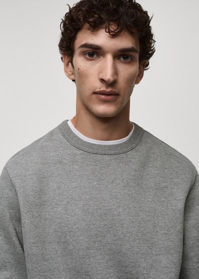 Mango Regular-Fit-Sweatshirt aus Baumwolle Bis zu 60% Rabatt