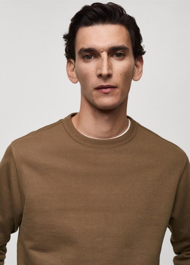 Mango Regular-Fit-Sweatshirt aus Baumwolle Nur für heute