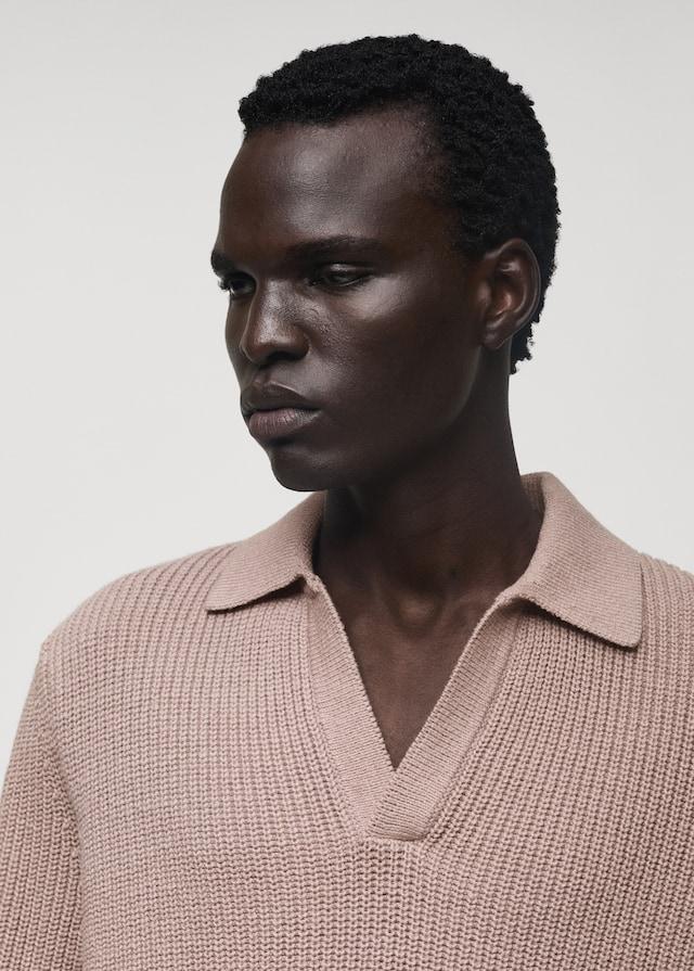 Mango Strickpoloshirt aus Baumwolle Bis zu 55% Rabatt