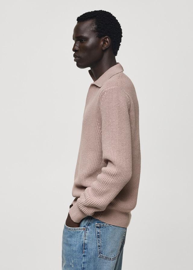 Mango Strickpoloshirt aus Baumwolle Bis zu 55% Rabatt
