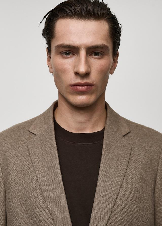 Mango Slim Fit-Blazer aus Baumwolle Discount Store für neue Produkte