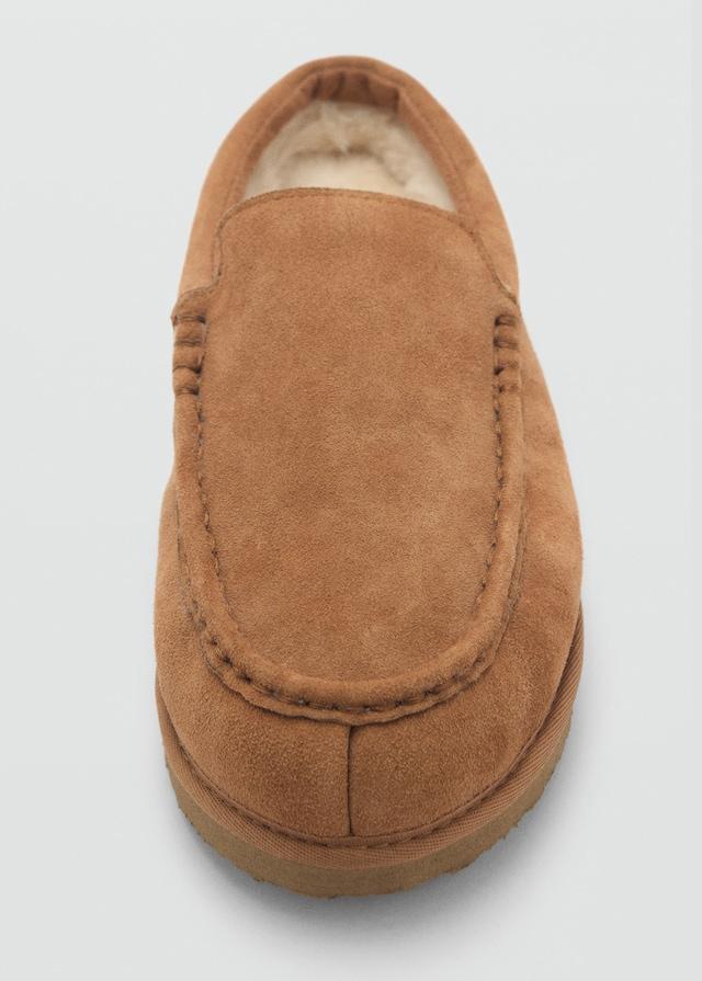 Mango Wildleder-Clogs mit Plüsch-Innenfutter Speichern exportieren