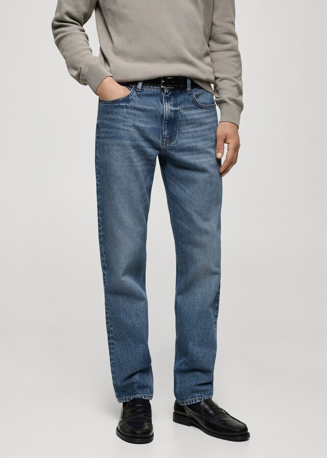 Mango Regular Fit-Jeans Bob Schlussverkauf