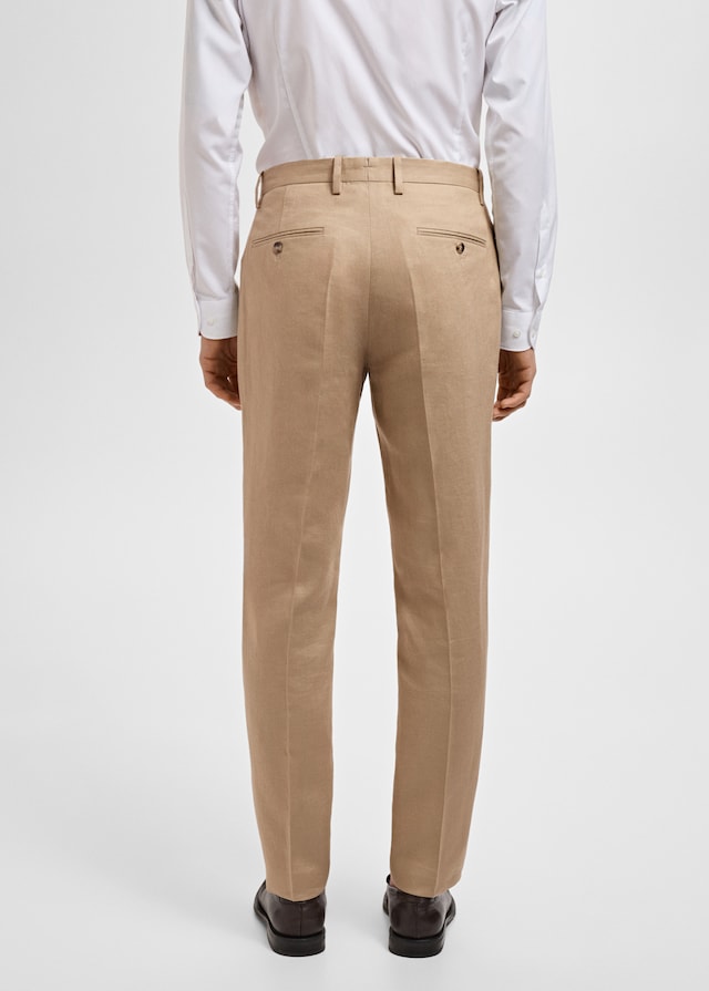 Mango Slim-Fit-Anzughose Amalfi aus 100 % Leinen Exklusivangebot
