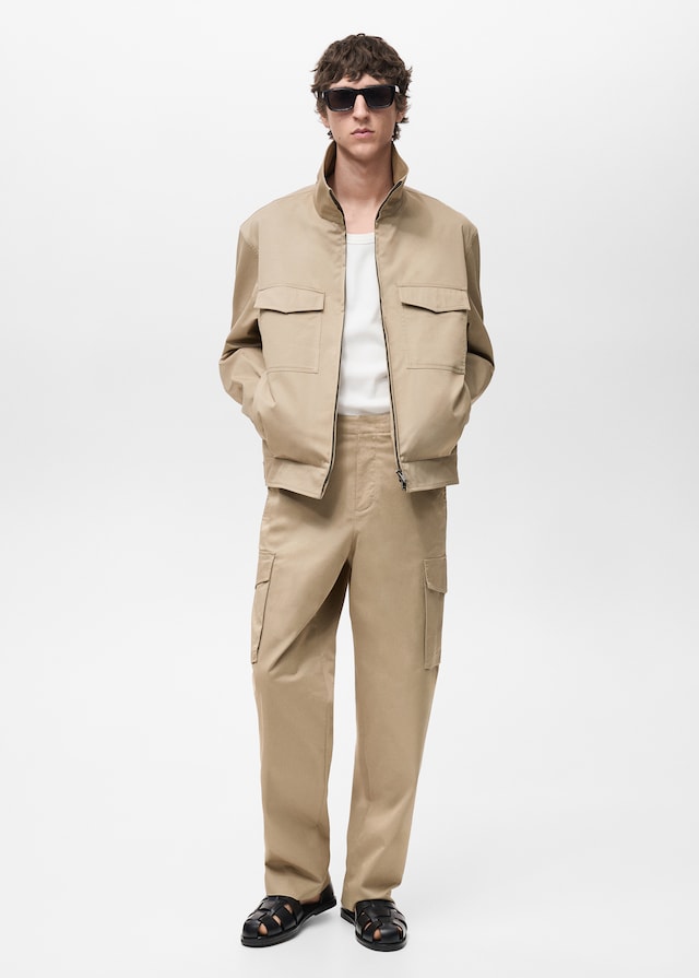 Mango Relaxed-Fit-Cargohose Black Friday
