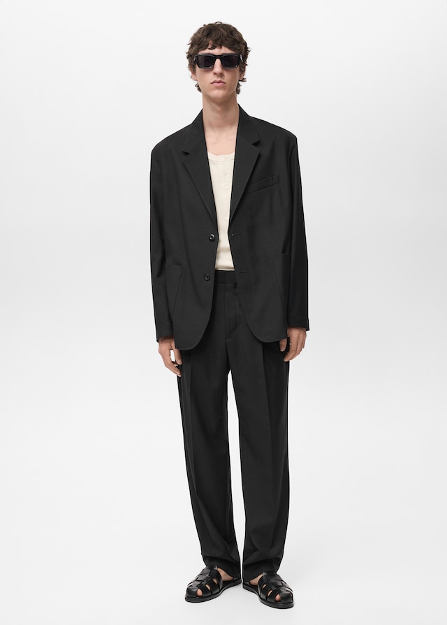 Mango Relaxed Fit-Anzugjacke Cyber Monday