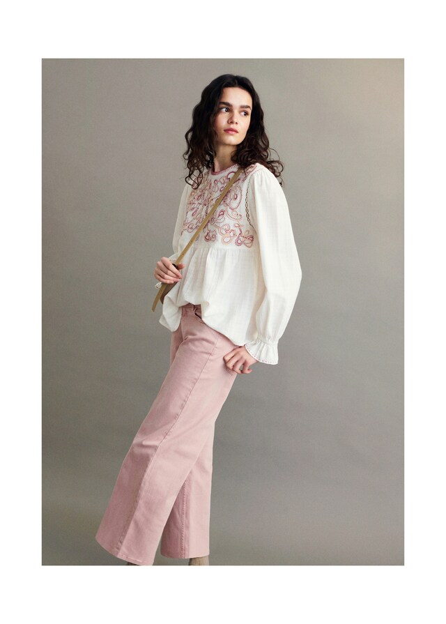 Mango Culotte-Jeans Heißer Verkauf