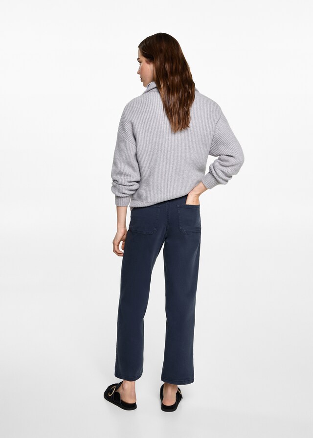 Mango Culotte-Jeans mit Taschen Top Angebot