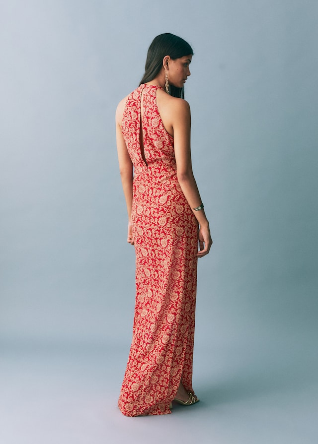 Mango Kleid mit Halfterkragen Zeitlich begrenztes Angebot