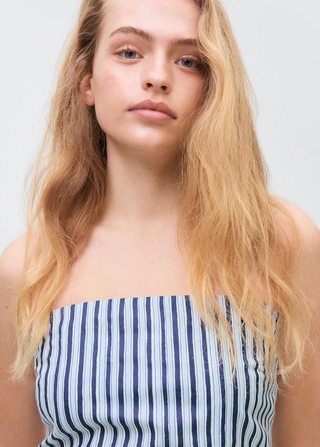 Mango Bandana-Top mit V-Ausschnitt Sonderangebote