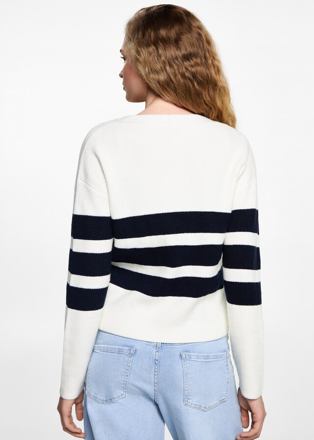 Mango Strickcardigan mit Streifenmuster Neueste Stile