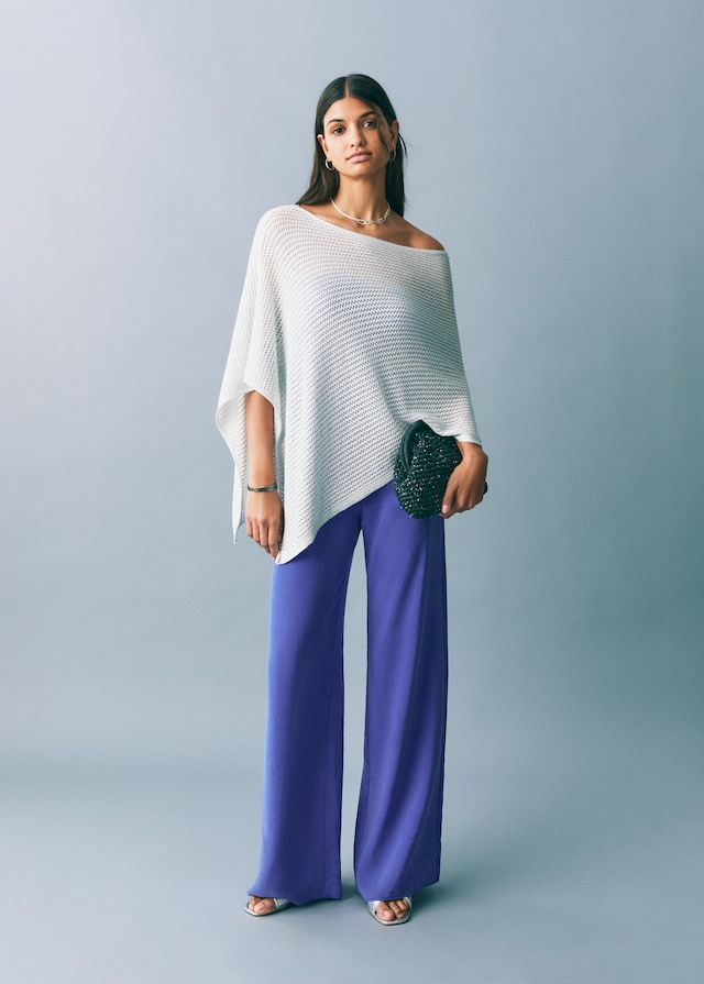 Mango Strick-Cape Letzte 2 Tage