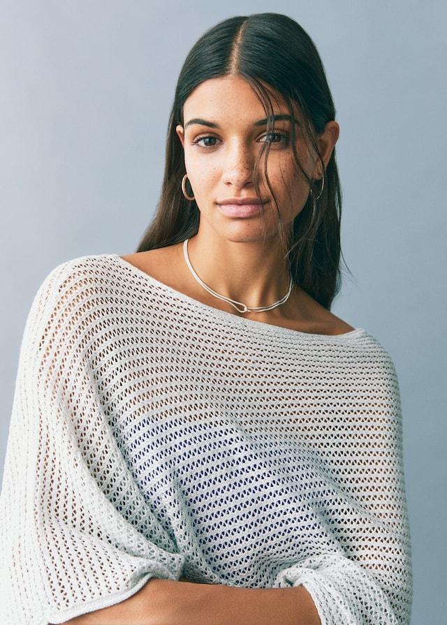 Mango Strick-Cape Letzte 2 Tage