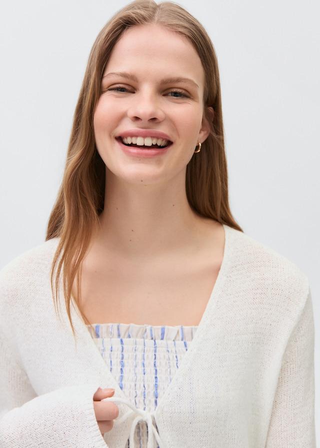Mango Lange Strickjacke Bis zu 50% Rabatt