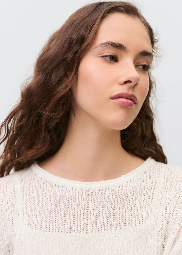 Mango Texturierter Strickpullover Bis zu 65% Rabatt